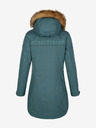 Kilpi Sötétzöld női télikabát Kilpi PERU-W