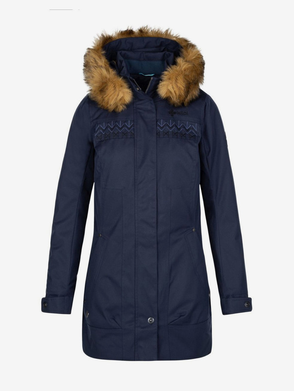 Kilpi Sötétkék női télikabát Kilpi PERU-W