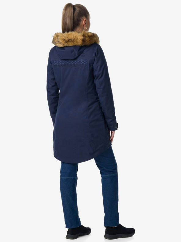 Kilpi Sötétkék női télikabát Kilpi PERU-W