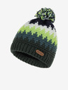 Kilpi Sötétzöld férfi téli kötött sapka Kilpi SKAL-M