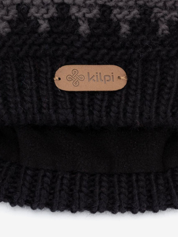 Kilpi Sötétzöld férfi téli kötött sapka Kilpi SKAL-M