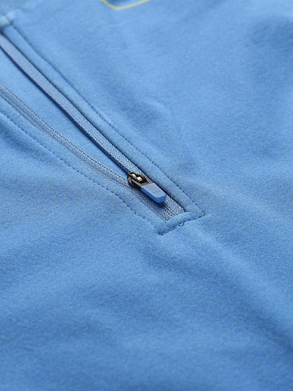 ALPINE PRO Kék férfi funkcionális póló ALPINE PRO varrású férfi póló