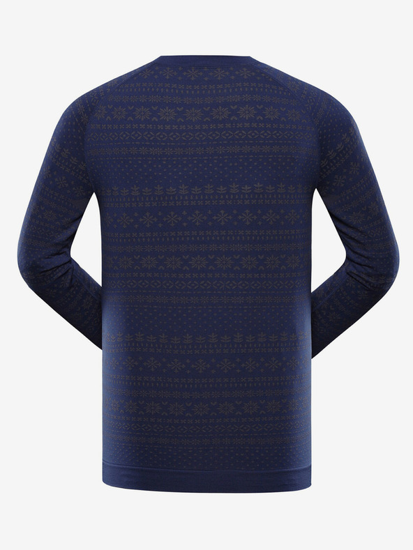 ALPINE PRO Sötétkék férfi funkcionális póló ALPINE PRO Ambos