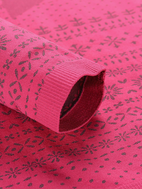 ALPINE PRO Sötét rózsaszínű női funkcionális póló ALPINE PRO Amboso