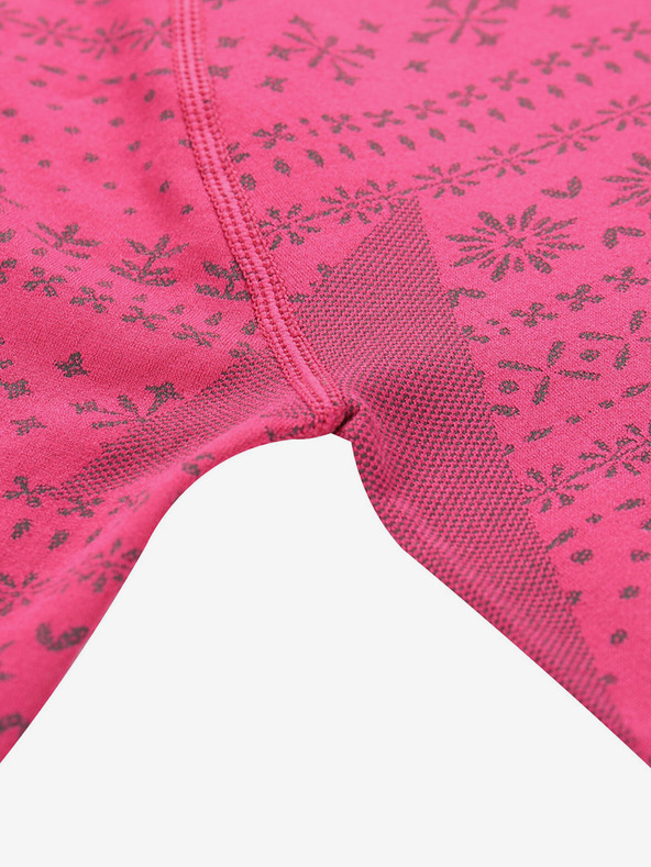 ALPINE PRO Sötét rózsaszínű női funkcionális póló ALPINE PRO Amboso