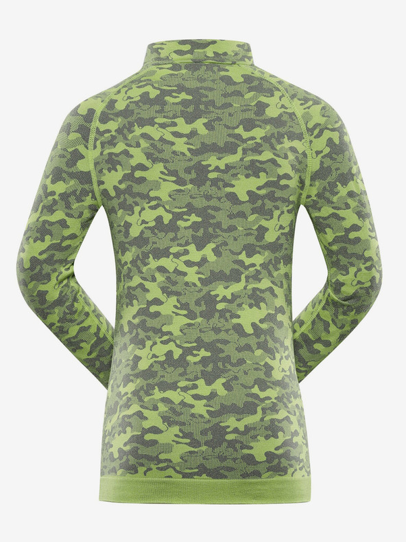 ALPINE PRO Zöld fiú funkcionális póló ALPINE PRO Seamo fiúknál