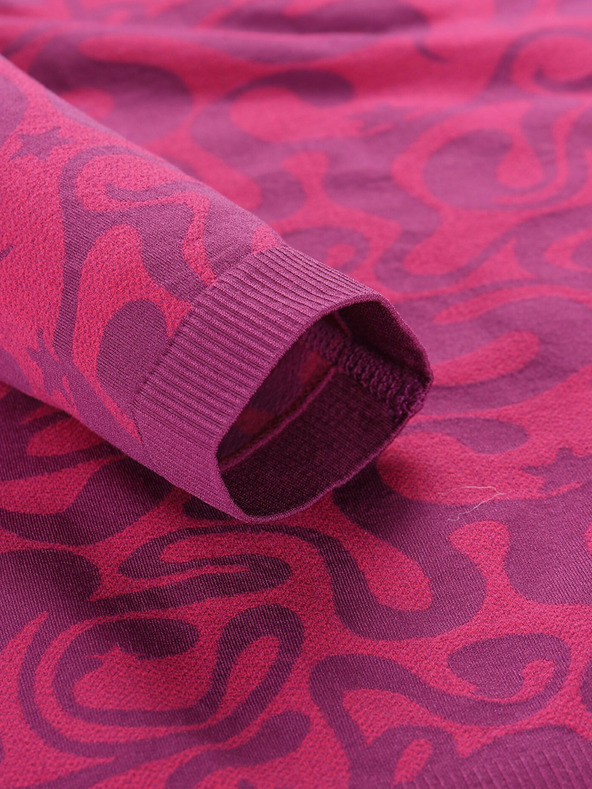 ALPINE PRO Sötét rózsaszínű lányoknak való funkcionális póló ALPINE PRO Seamo