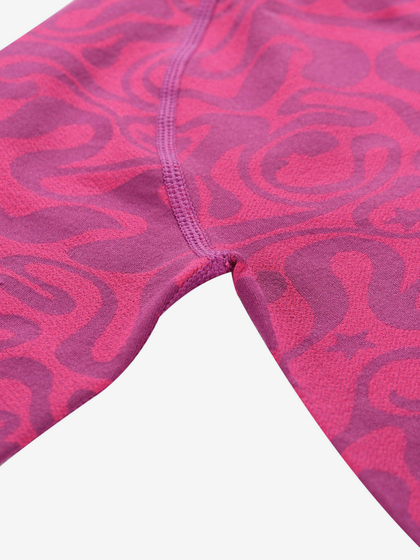 ALPINE PRO Sötét rózsaszínű lányoknak való funkcionális póló ALPINE PRO Seamo