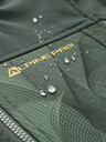 ALPINE PRO Sötétzöld gyerek softshell dzseki ALPINE PRO Hooro