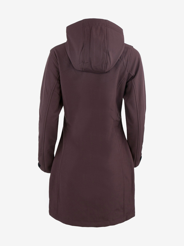 ALPINE PRO Barna női softshell kabát ALPINE PRO Esera