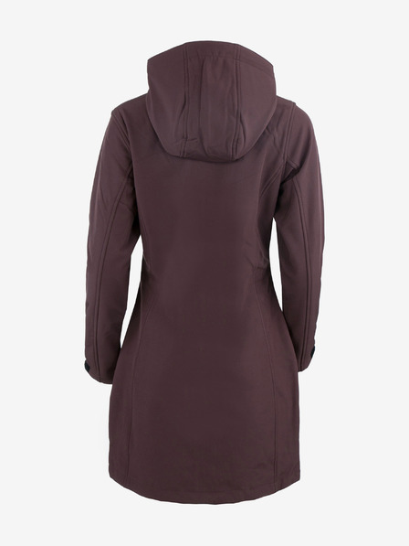 ALPINE PRO Barna női softshell kabát ALPINE PRO Esera
