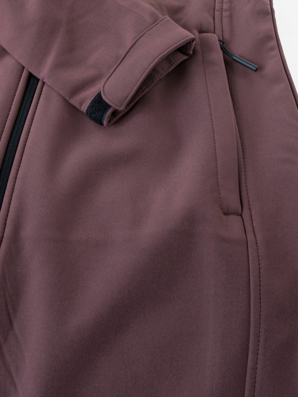 ALPINE PRO Barna női softshell kabát ALPINE PRO Esera