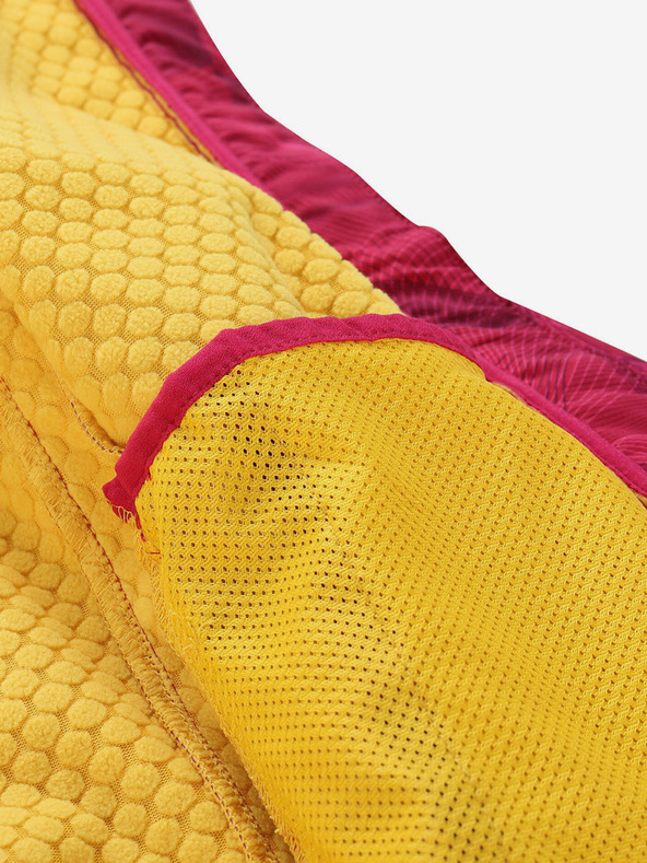 ALPINE PRO Sötét rózsaszín női softshell kabát ALPINE PRO Hoora