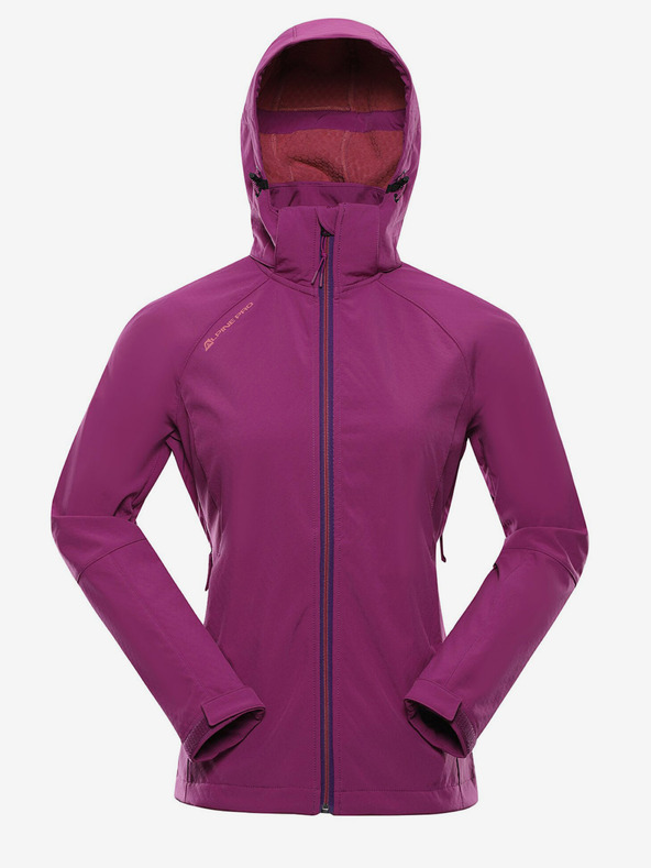 ALPINE PRO Lila női softshell kabát ALPINE PRO HOORA