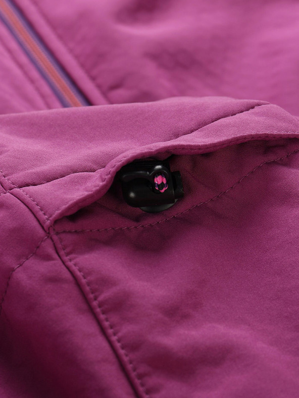 ALPINE PRO Lila női softshell kabát ALPINE PRO HOORA
