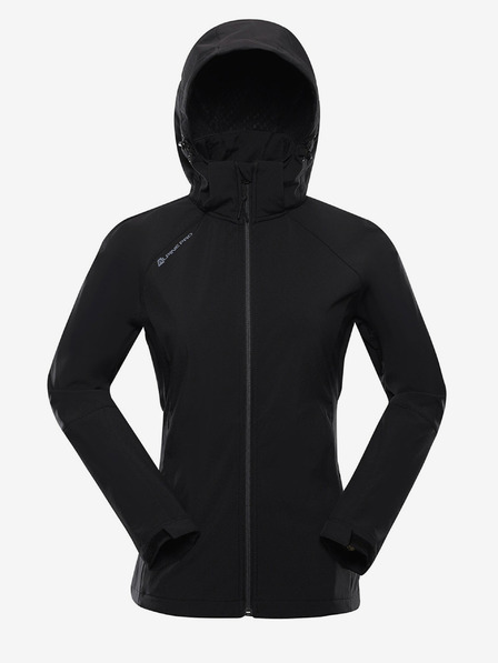 ALPINE PRO Fekete női softshell kabát ALPINE PRO Hoora