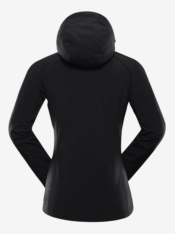 ALPINE PRO Fekete női softshell kabát ALPINE PRO Hoora