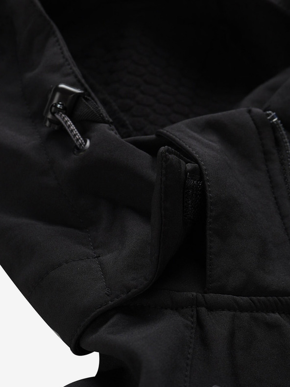 ALPINE PRO Fekete női softshell kabát ALPINE PRO Hoora