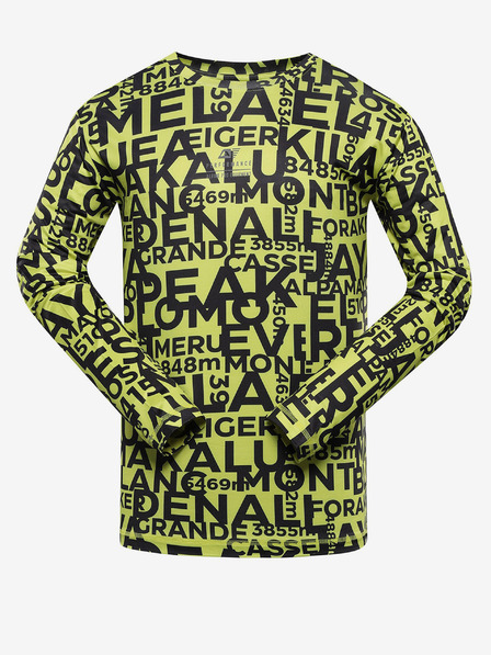 ALPINE PRO Világoszöld férfi funkciós póló ALPINE PRO Lous