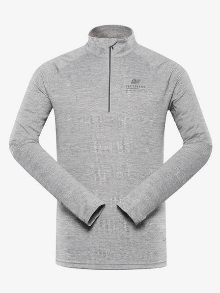 ALPINE PRO Világosszürke férfi ALPINE PRO Wenp póló ALPINE PRO Wenp