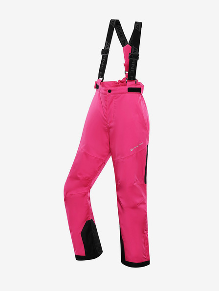 ALPINE PRO Sötét rózsaszínű lány síelőnadrág ptx membránnal ALPINE PRO Osago
