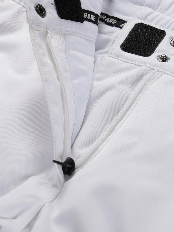 ALPINE PRO Fehér női síelőnadrág ptx membránnal ALPINE PRO Osago ALPINE PRO Osago