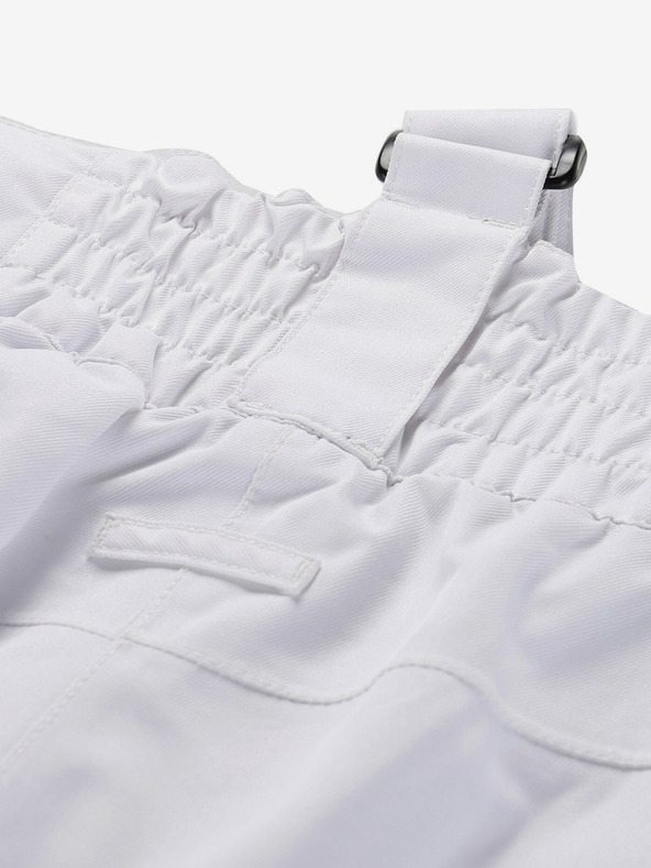 ALPINE PRO Fehér női síelőnadrág ptx membránnal ALPINE PRO Osago ALPINE PRO Osago