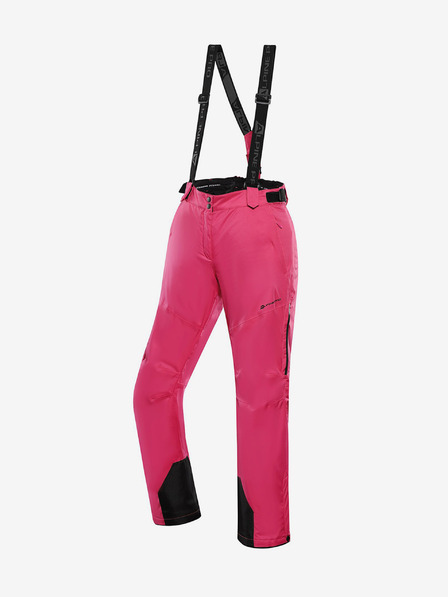 ALPINE PRO Sötét rózsaszín női síelőnadrág membránnal PTX ALPINE PRO Osaga ALPINE PRO Osaga
