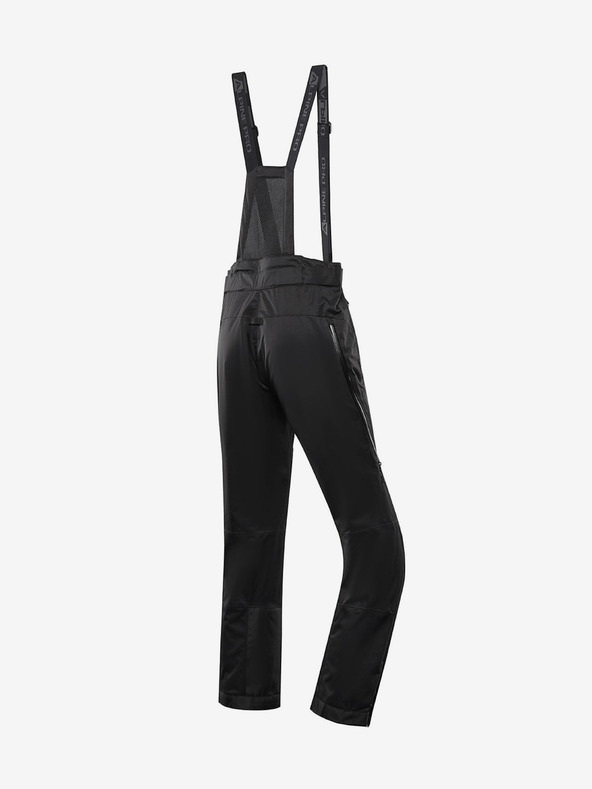 ALPINE PRO Fekete férfi síelőnadrág PTX ALPINE PRO Feler membránnal