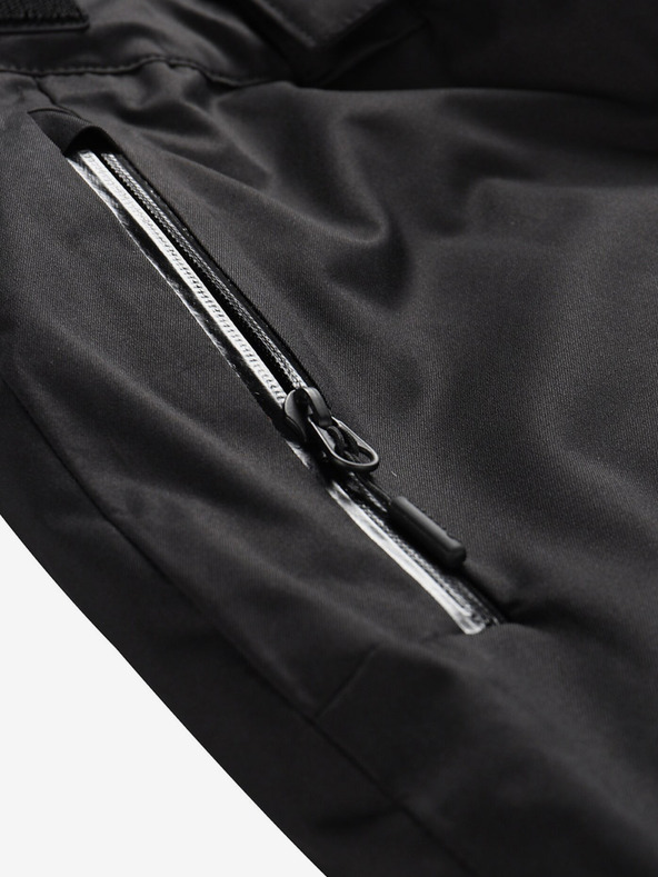 ALPINE PRO Fekete férfi síelőnadrág PTX ALPINE PRO Feler membránnal