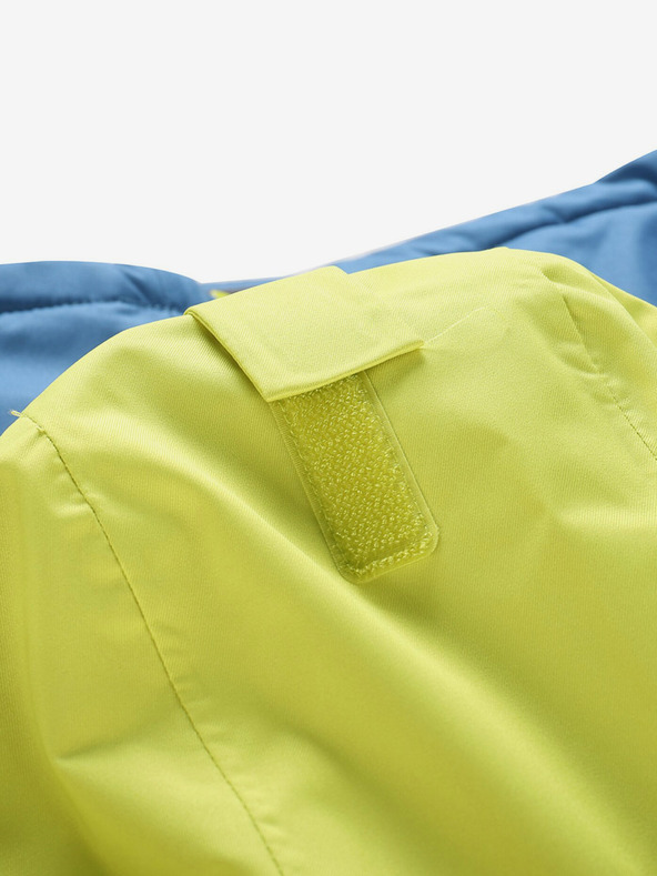 ALPINE PRO Kék-zöld gyermek síelős dzseki PTX ALPINE PRO Reamo membránnal