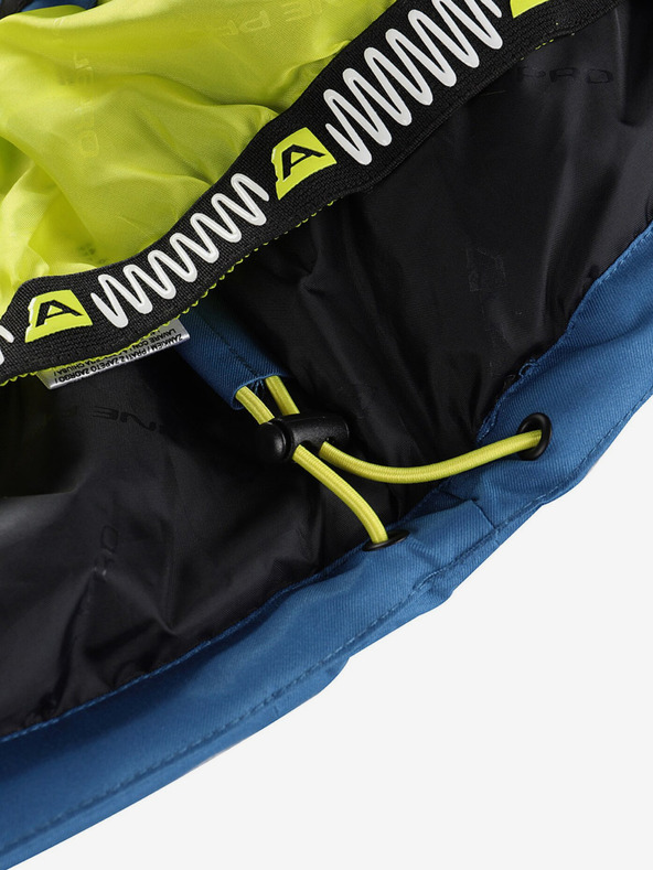 ALPINE PRO Kék-zöld gyermek síelős dzseki PTX ALPINE PRO Reamo membránnal