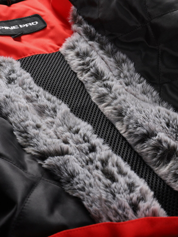 ALPINE PRO Piros női sídzseki membránnal PTX ALPINE PRO Olada PTX ALPINE PRO Olada piros női sídzseki membránnal
