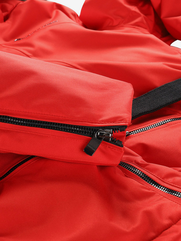 ALPINE PRO Piros női sídzseki membránnal PTX ALPINE PRO Olada PTX ALPINE PRO Olada piros női sídzseki membránnal