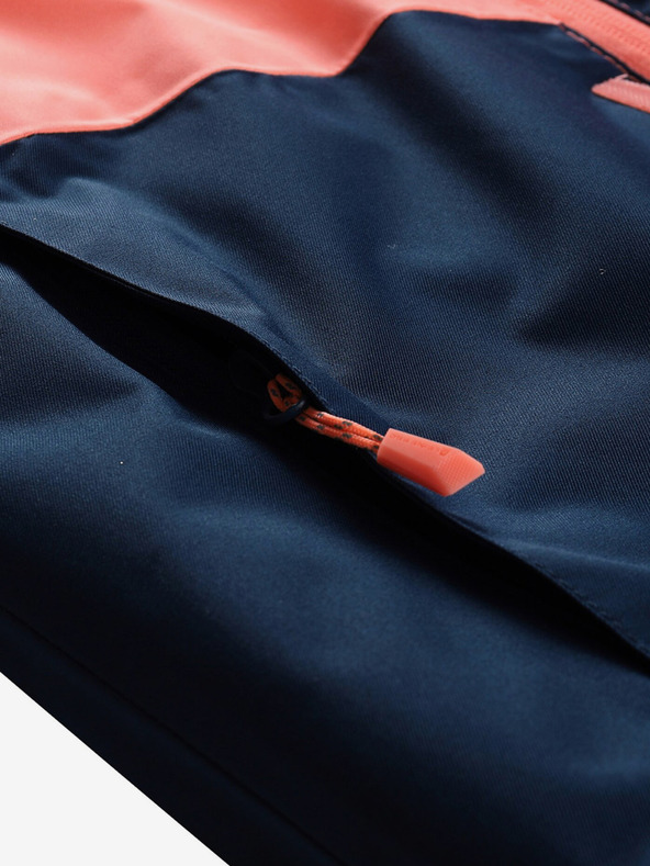 ALPINE PRO Narancssárga gyermek síelős dzseki PTX ALPINE PRO Zaribo membránnal