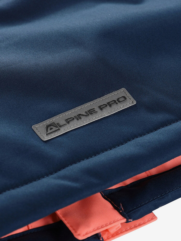 ALPINE PRO Narancssárga gyermek síelős dzseki PTX ALPINE PRO Zaribo membránnal