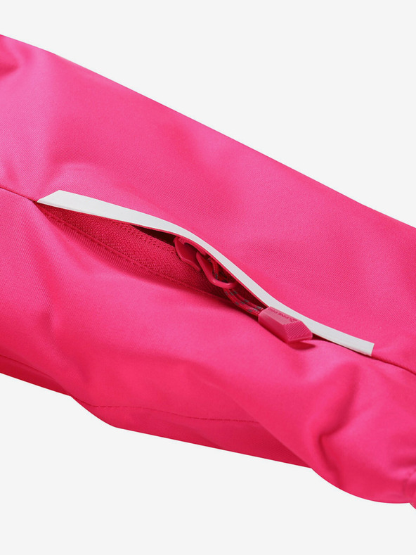 ALPINE PRO Sötét rózsaszínű, membrános lány sí dzseki PTX ALPINE PRO Zaribo membránnal