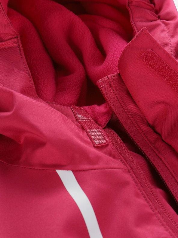 ALPINE PRO Sötét rózsaszínű, membrános lány sí dzseki PTX ALPINE PRO Zaribo membránnal