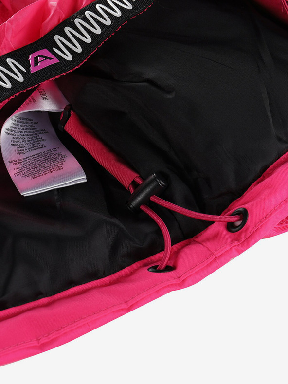 ALPINE PRO Sötét rózsaszínű, membrános lány sí dzseki PTX ALPINE PRO Zaribo membránnal