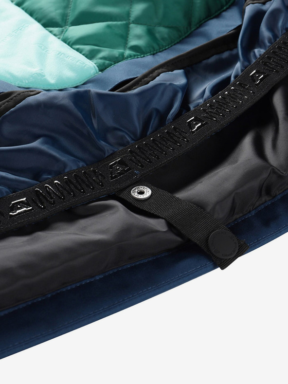 ALPINE PRO Zöld női síkabát membránnal PTX ALPINE PRO Zaribo