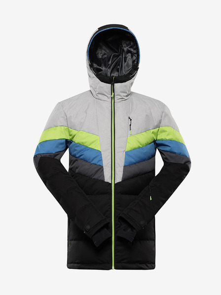 ALPINE PRO Fekete férfi pehelypaplan sí dzseki ALPINE PRO Feedr