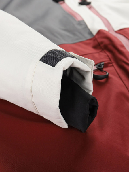 ALPINE PRO Férfi bordó ALPINE PRO Uzer sí dzseki