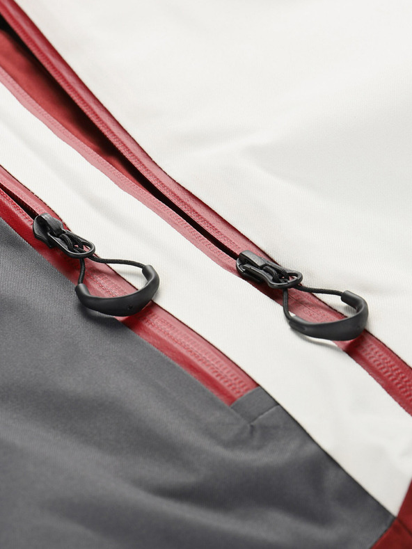 ALPINE PRO Férfi bordó ALPINE PRO Uzer sí dzseki