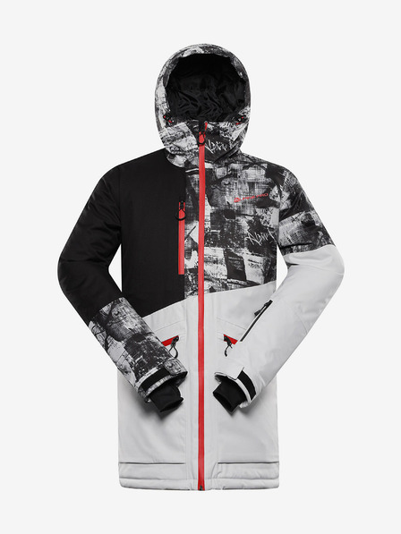 ALPINE PRO ALPINE PRO Uzer szürke férfi sí dzseki ALPINE PRO Uzer