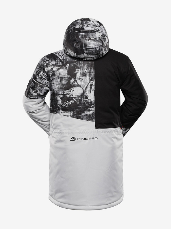 ALPINE PRO ALPINE PRO Uzer szürke férfi sí dzseki ALPINE PRO Uzer
