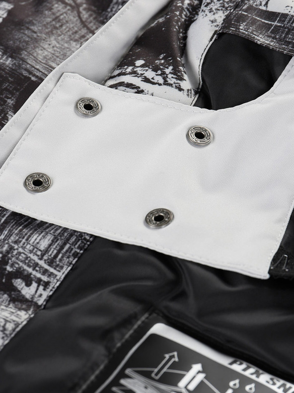 ALPINE PRO ALPINE PRO Uzer szürke férfi sí dzseki ALPINE PRO Uzer