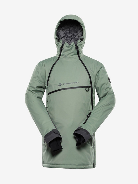 ALPINE PRO ALPINE PRO Omeq zöld férfi sí dzseki ALPINE PRO Omeq