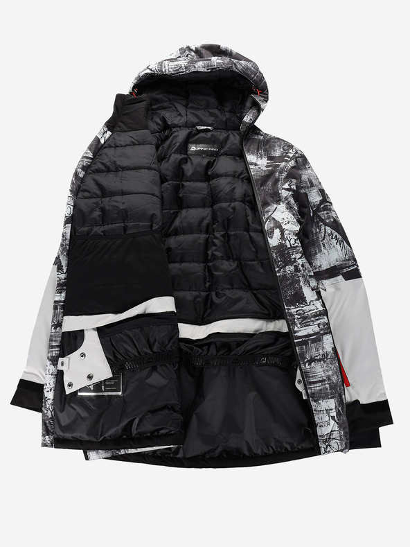 ALPINE PRO Szürke férfi sí dzseki ALPINE PRO Omeq