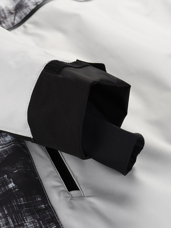 ALPINE PRO Szürke férfi sí dzseki ALPINE PRO Omeq