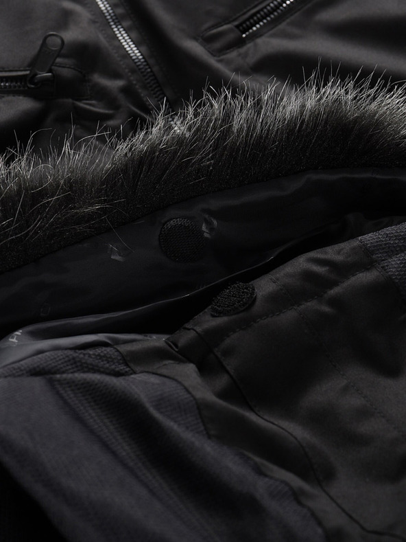 ALPINE PRO Fekete férfi sí dzseki ALPINE PRO Olad